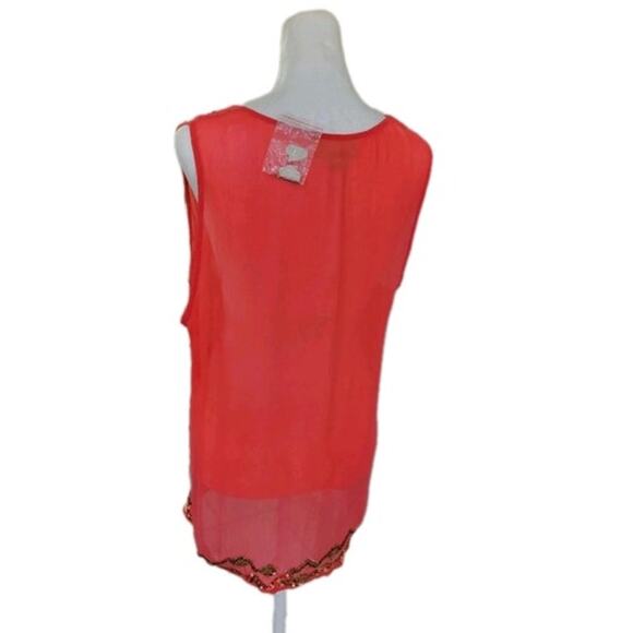Anthropologie GLISTEN TUNIC by Moulinette Soeurs Beaded Size 10 New MSRP $138 - Picture 7 of 11